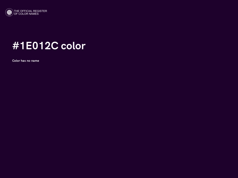 #1E012C color image