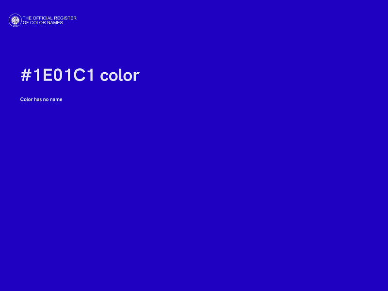 #1E01C1 color image