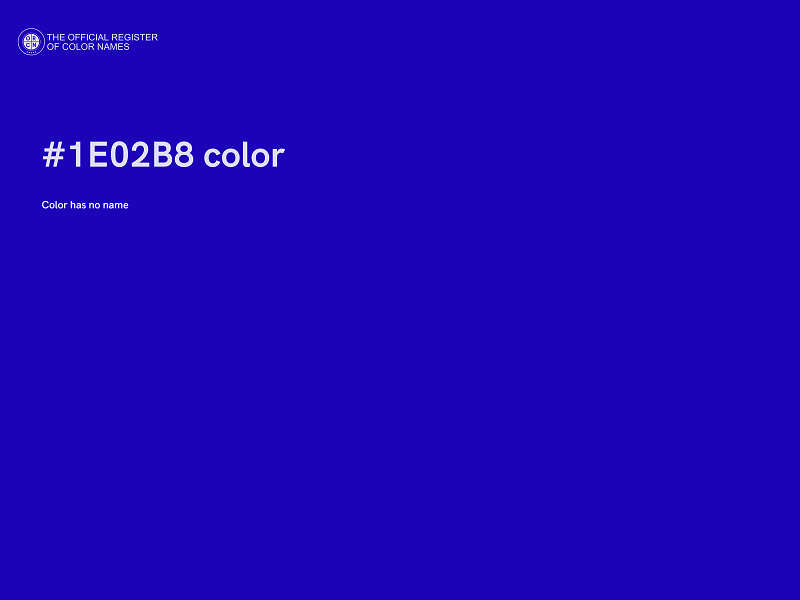 #1E02B8 color image