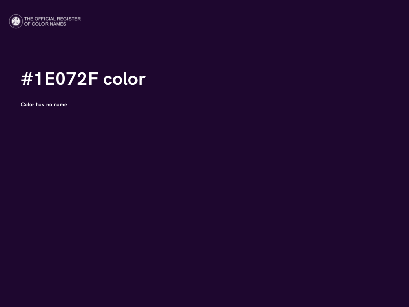 #1E072F color image