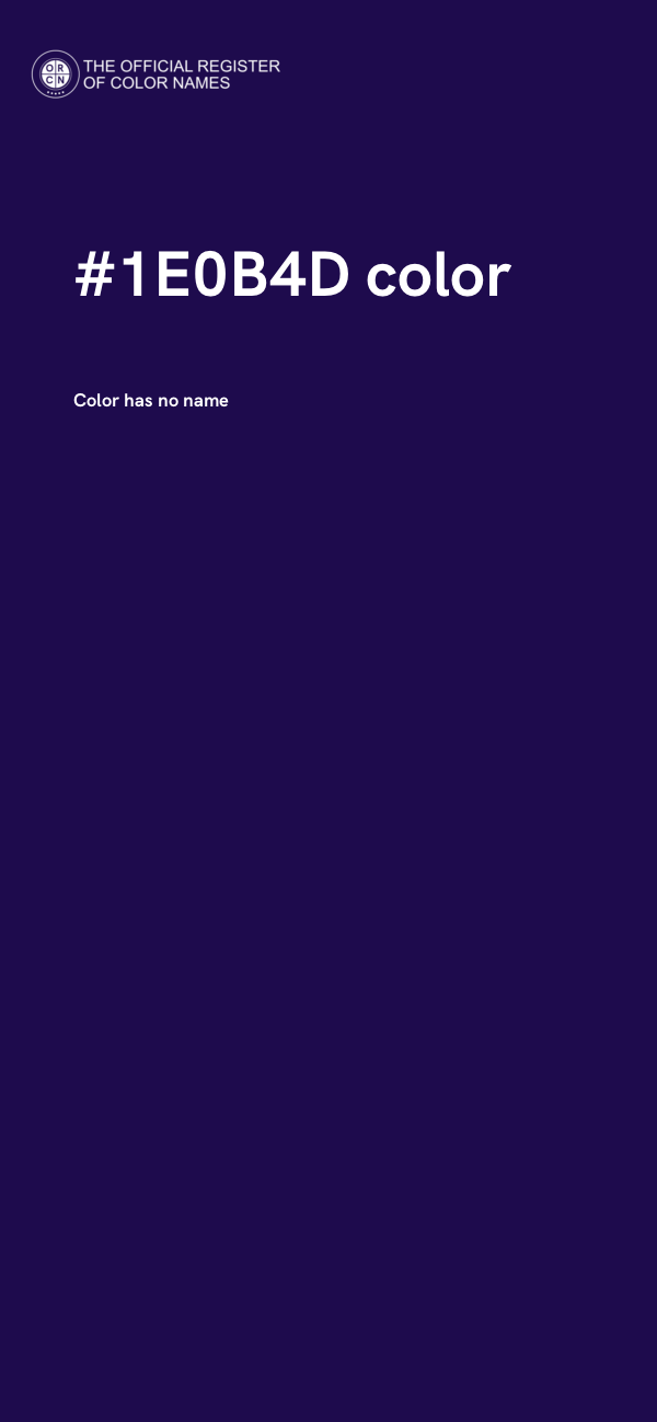 #1E0B4D color image