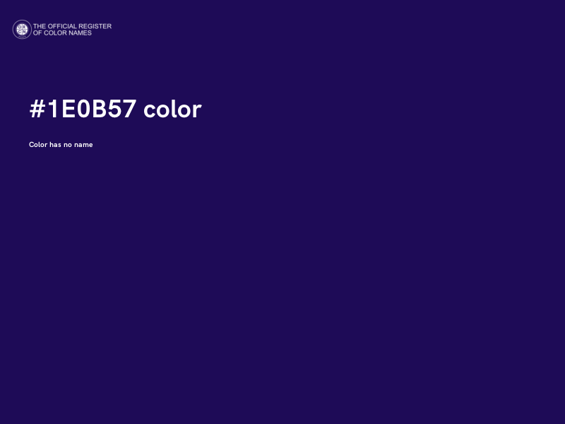 #1E0B57 color image