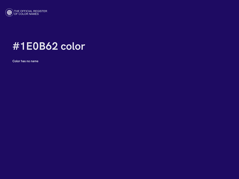 #1E0B62 color image