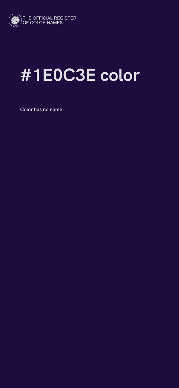 #1E0C3E color image
