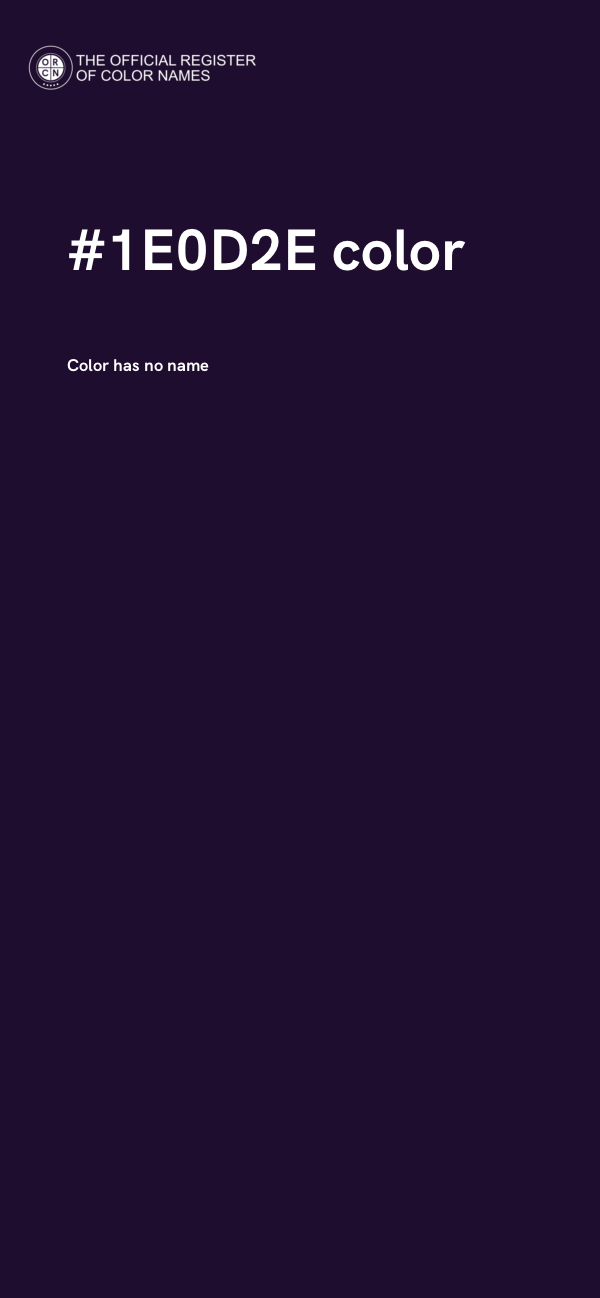 #1E0D2E color image