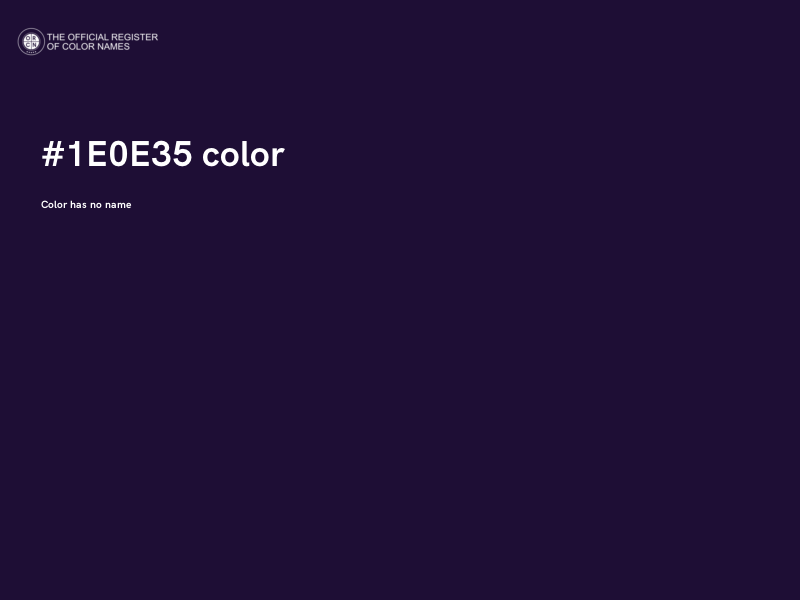 #1E0E35 color image