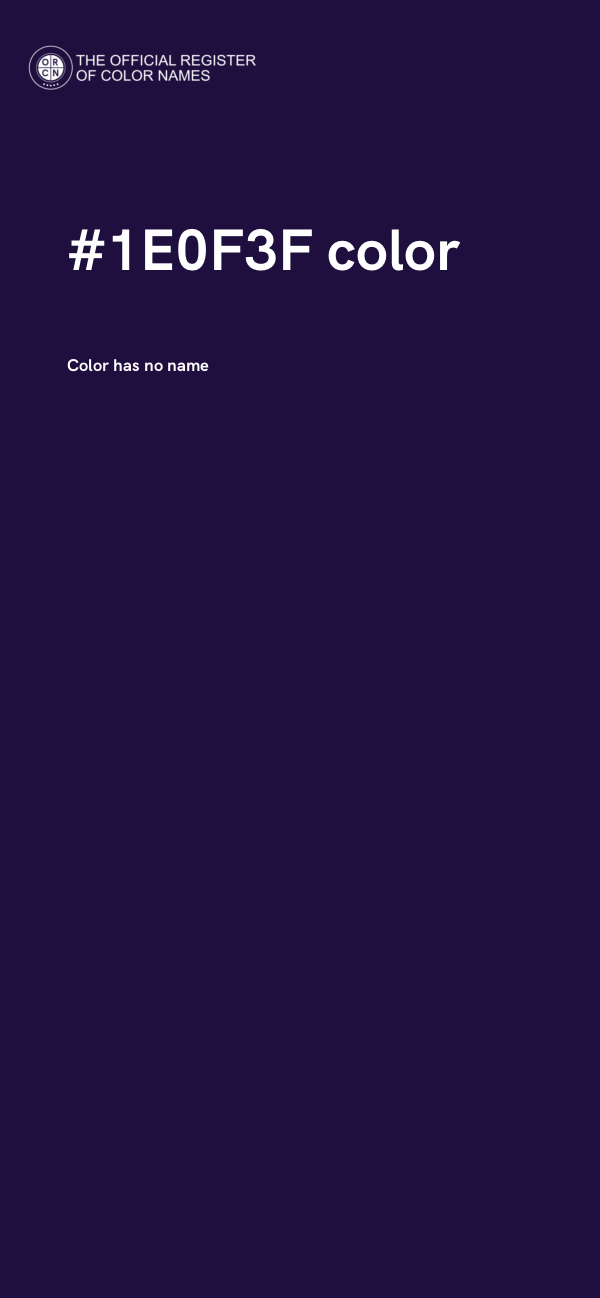 #1E0F3F color image