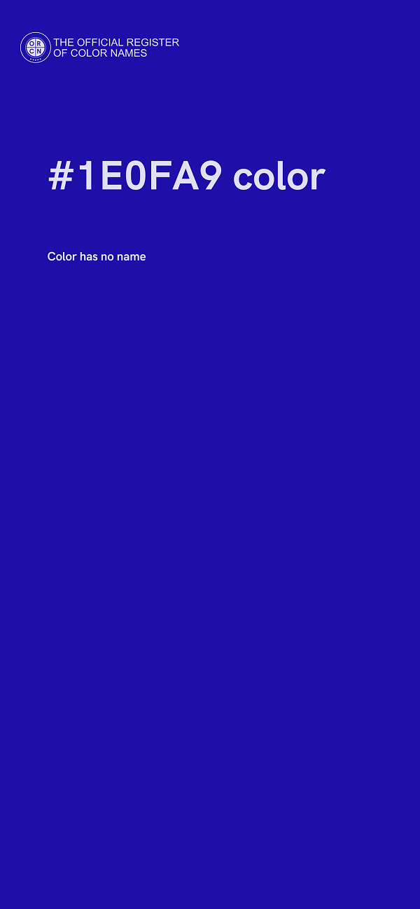 #1E0FA9 color image
