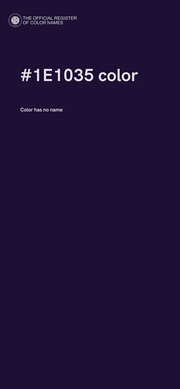 #1E1035 color image