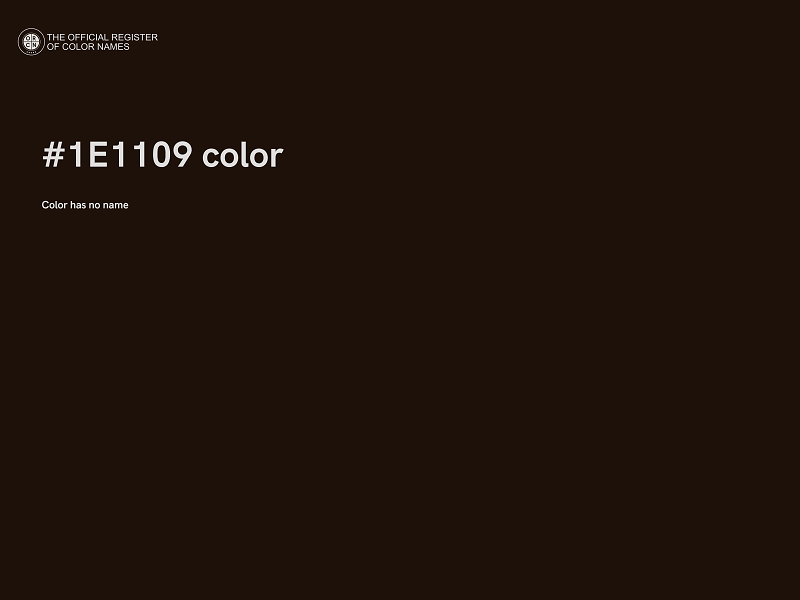 #1E1109 color image