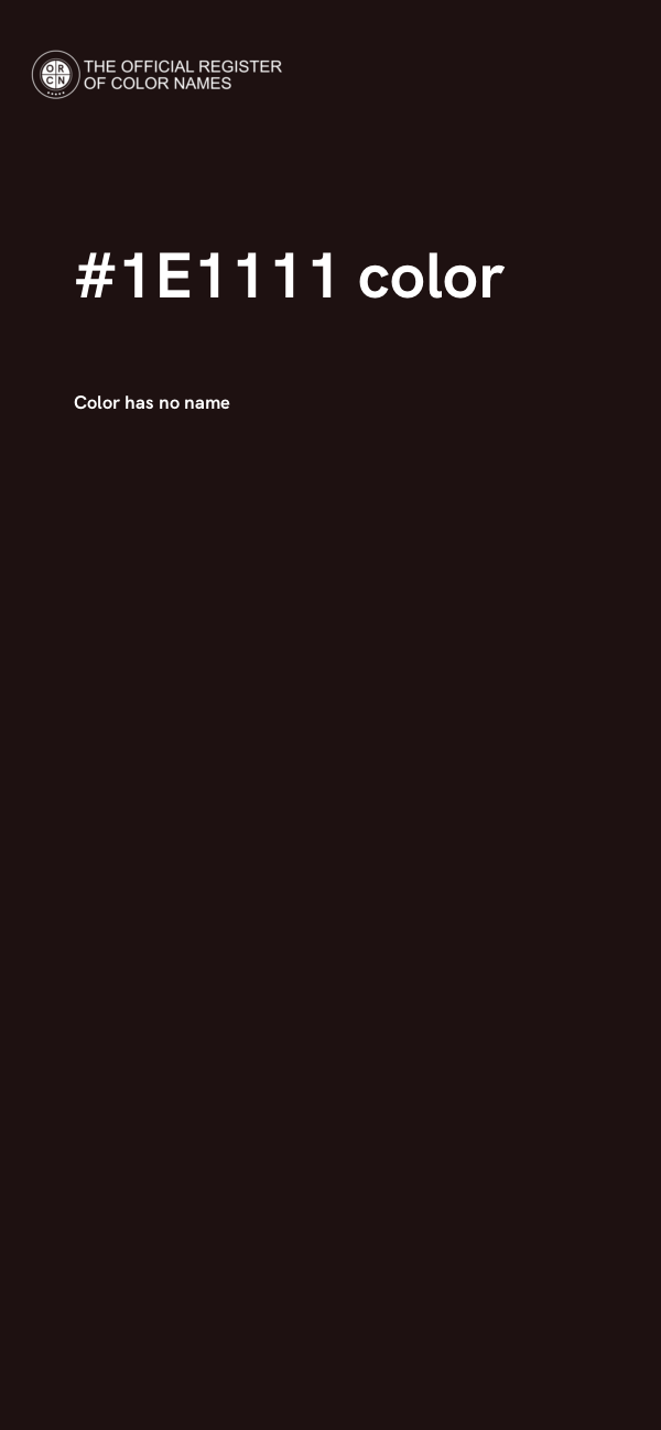#1E1111 color image