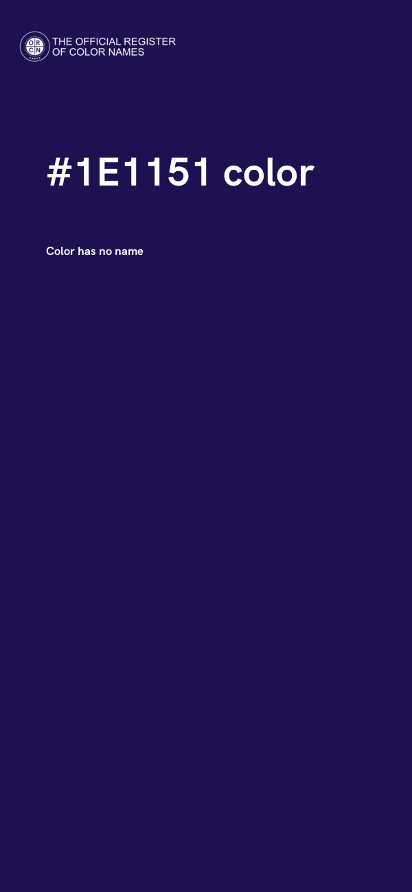 #1E1151 color image