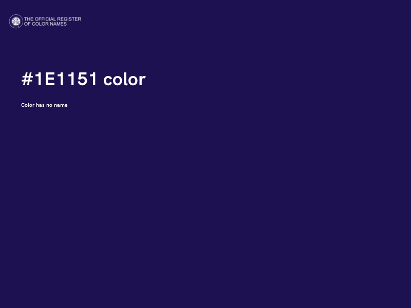 #1E1151 color image