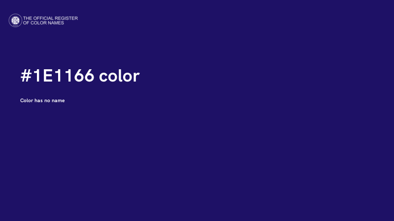 #1E1166 color image