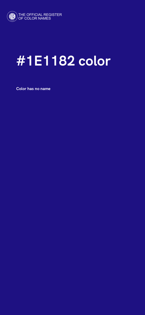 #1E1182 color image