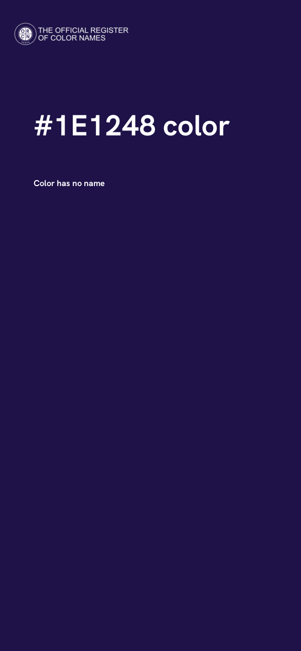#1E1248 color image