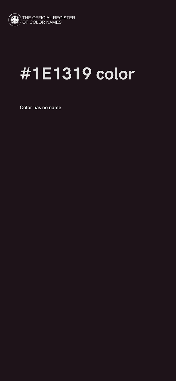 #1E1319 color image