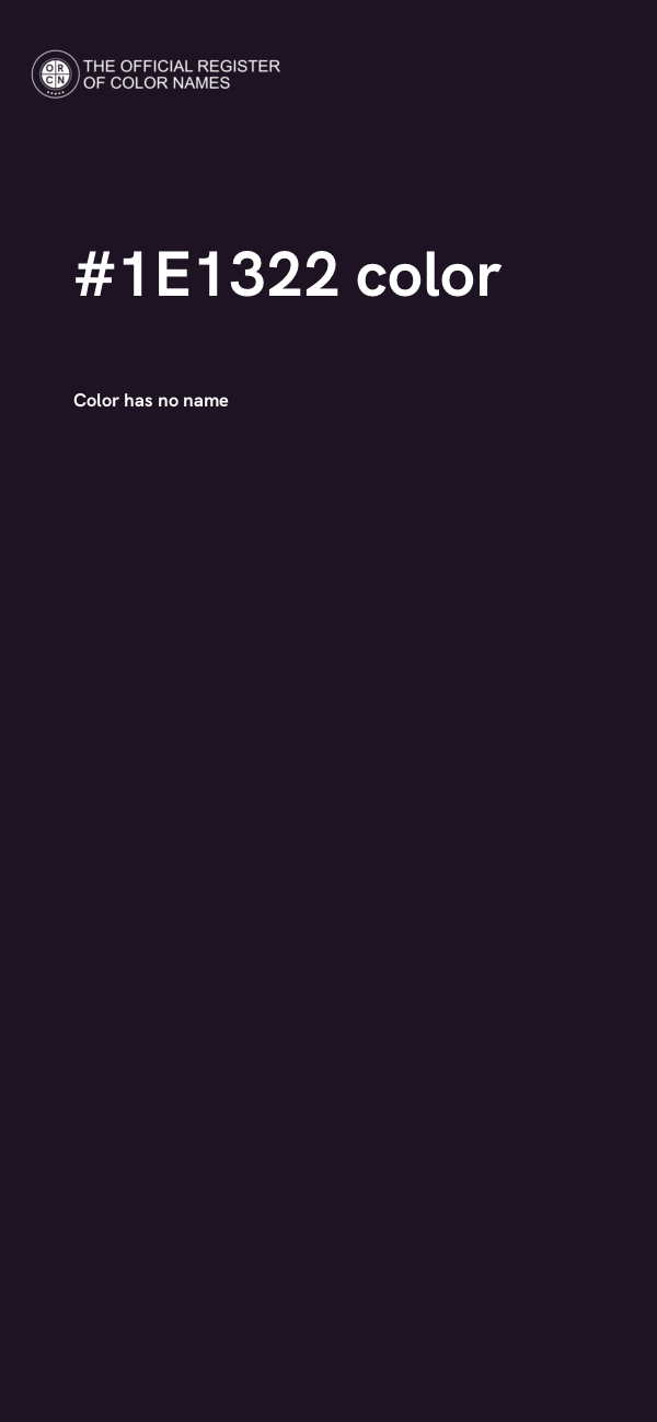 #1E1322 color image