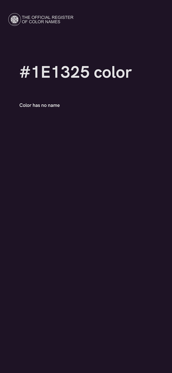 #1E1325 color image