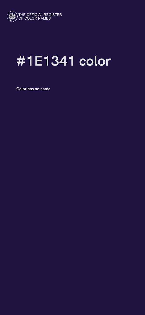 #1E1341 color image