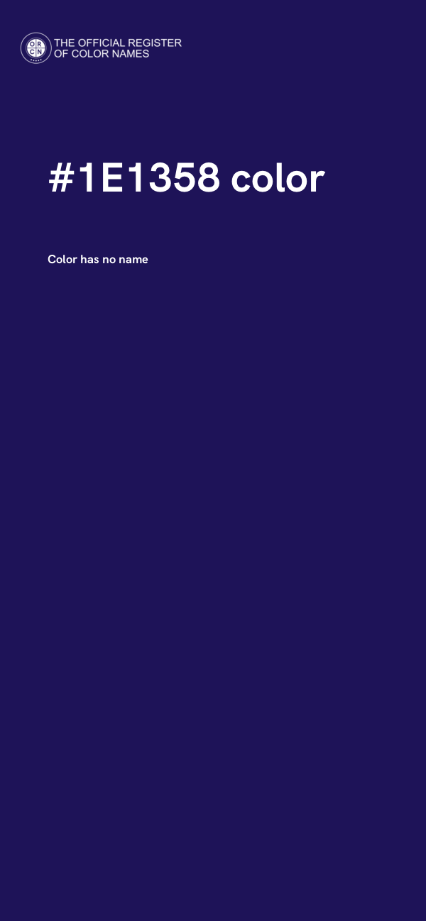 #1E1358 color image