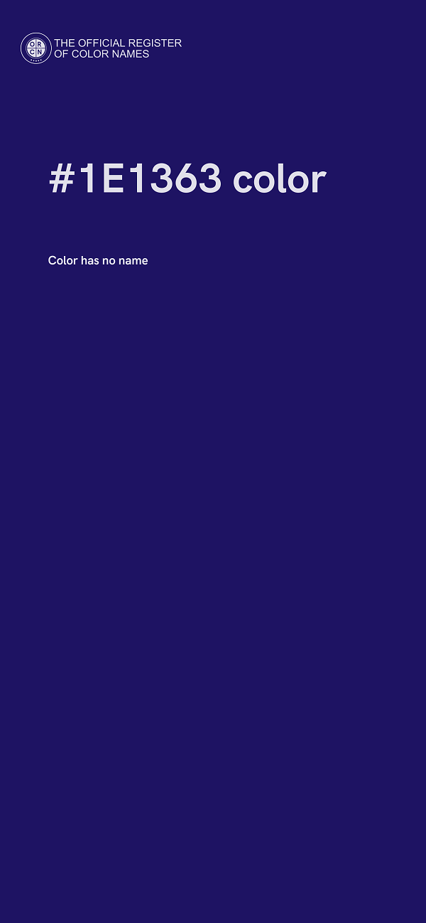 #1E1363 color image