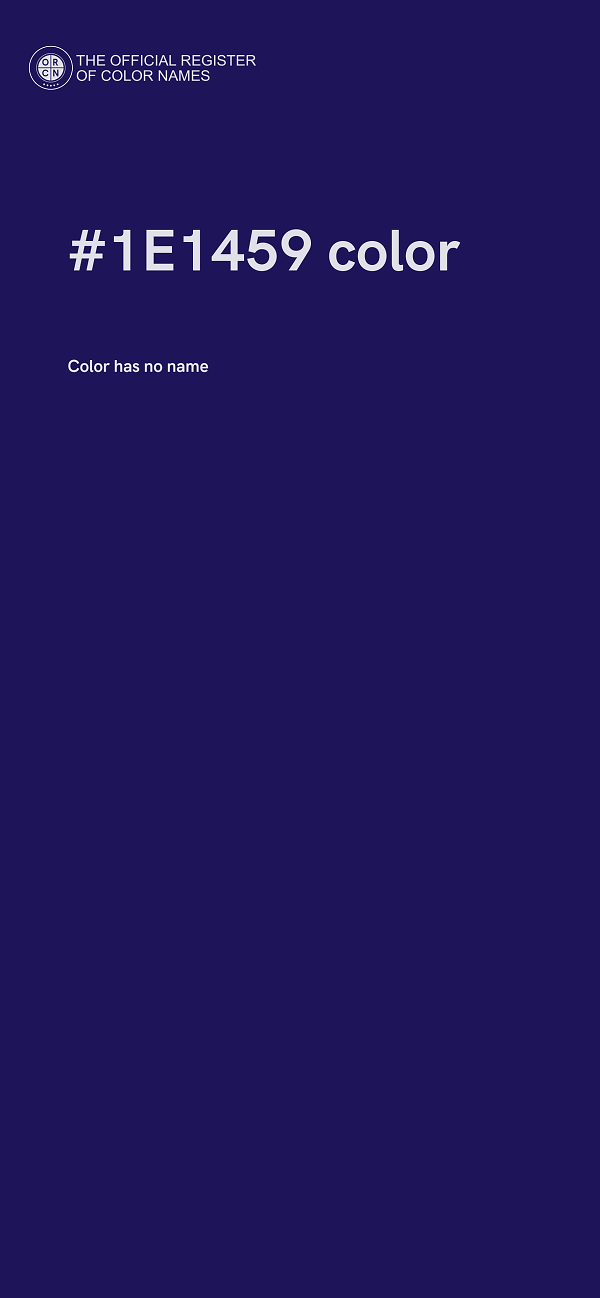 #1E1459 color image