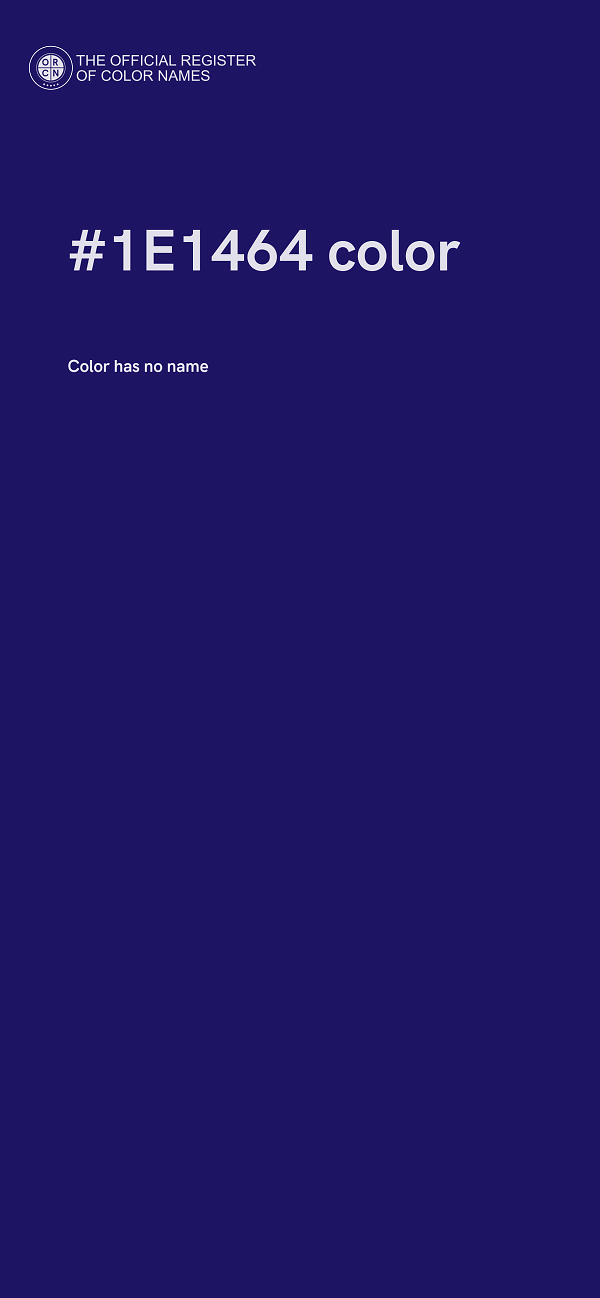 #1E1464 color image