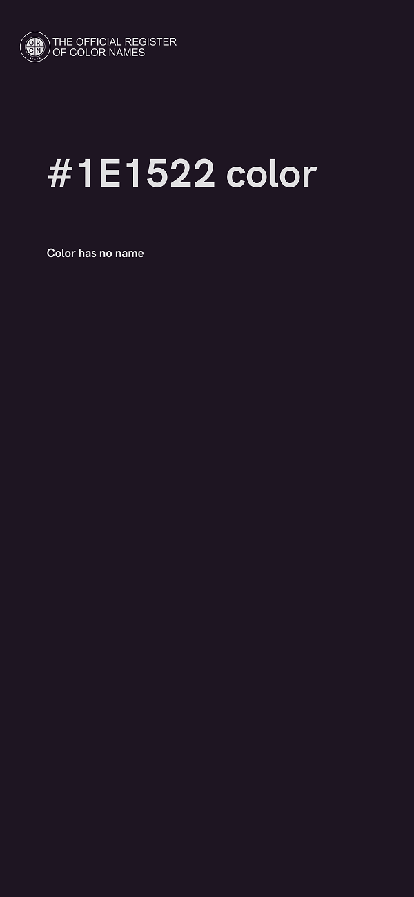 #1E1522 color image