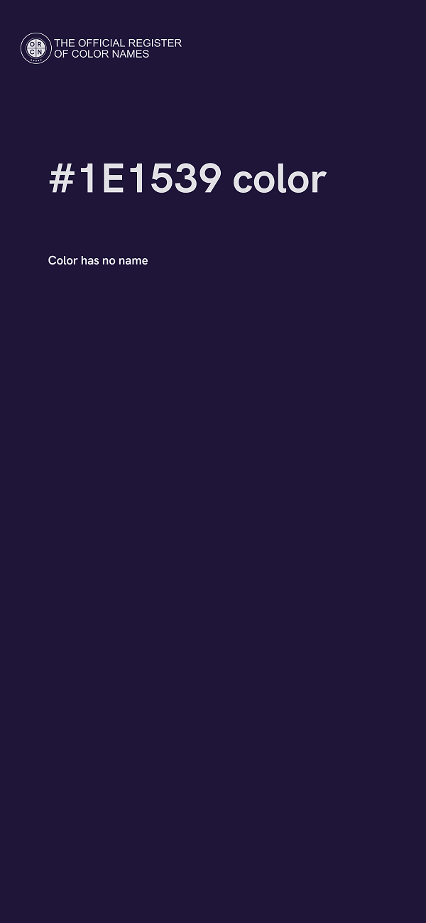 #1E1539 color image