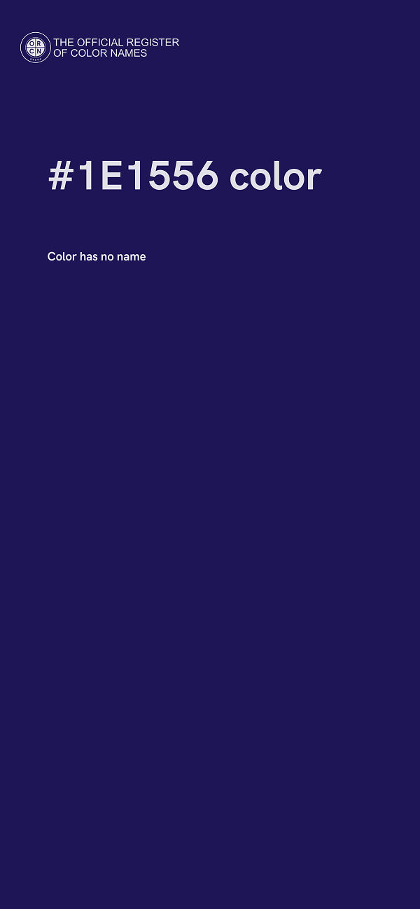 #1E1556 color image
