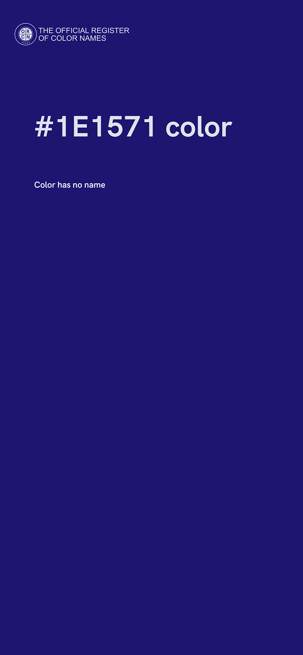#1E1571 color image