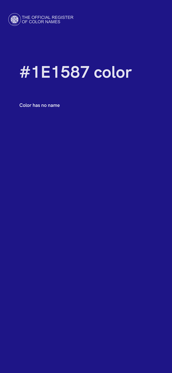 #1E1587 color image