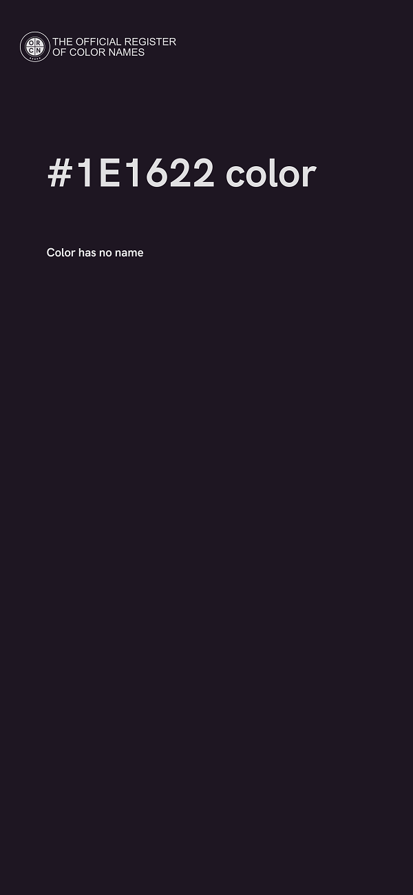 #1E1622 color image
