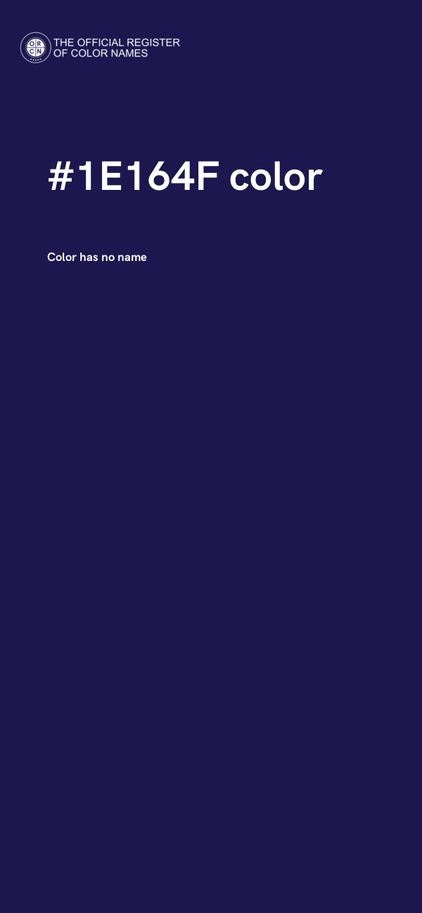 #1E164F color image