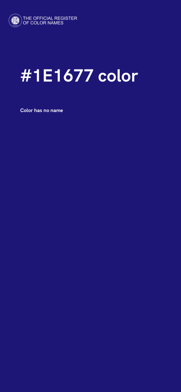 #1E1677 color image