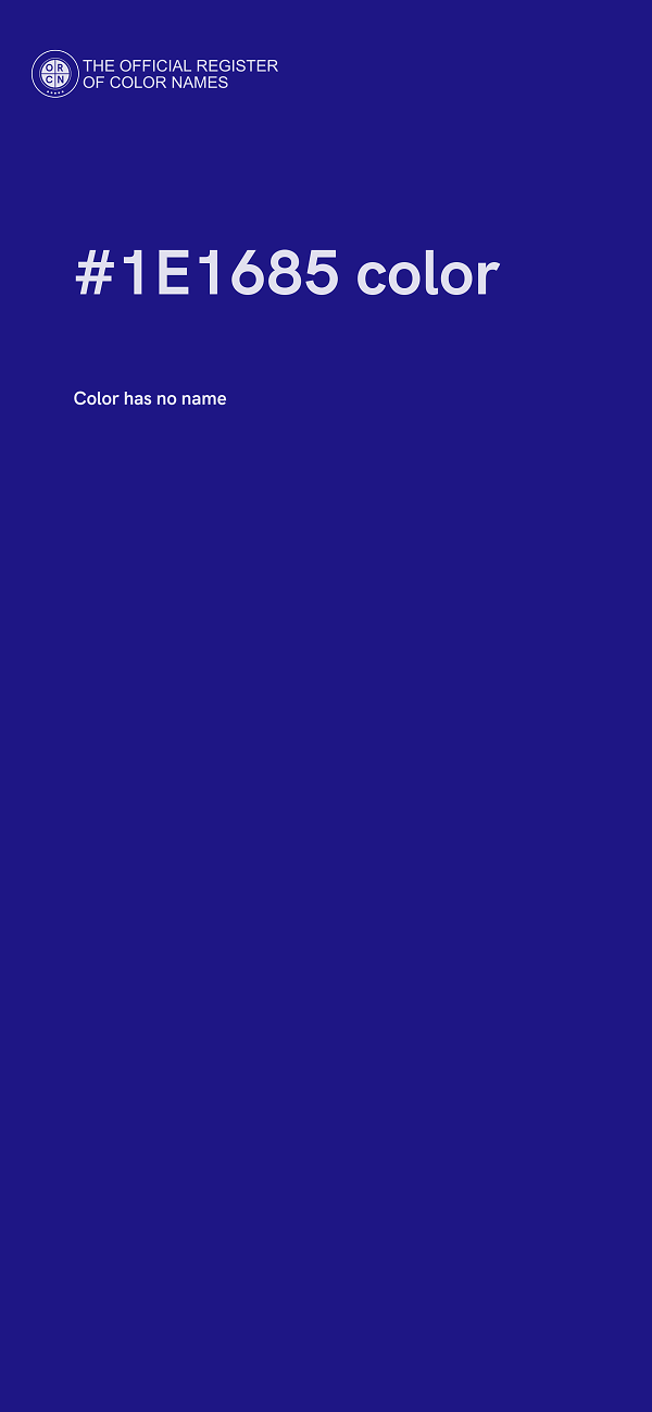 #1E1685 color image