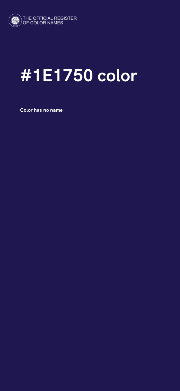 #1E1750 color image