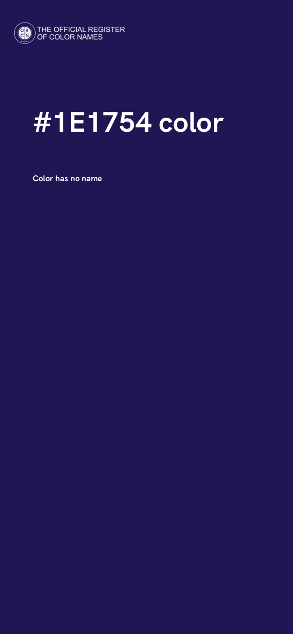 #1E1754 color image