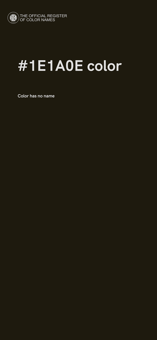#1E1A0E color image