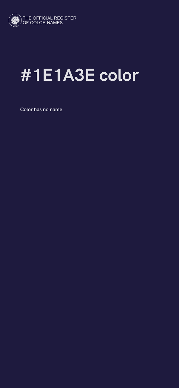 #1E1A3E color image
