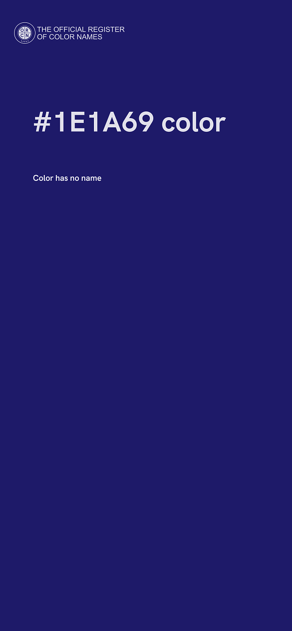 #1E1A69 color image