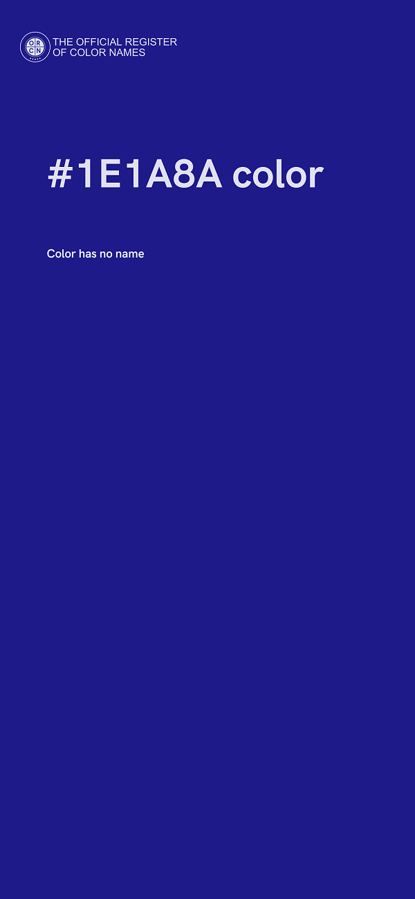 #1E1A8A color image