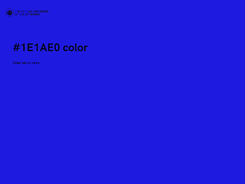 #1E1AE0 color image