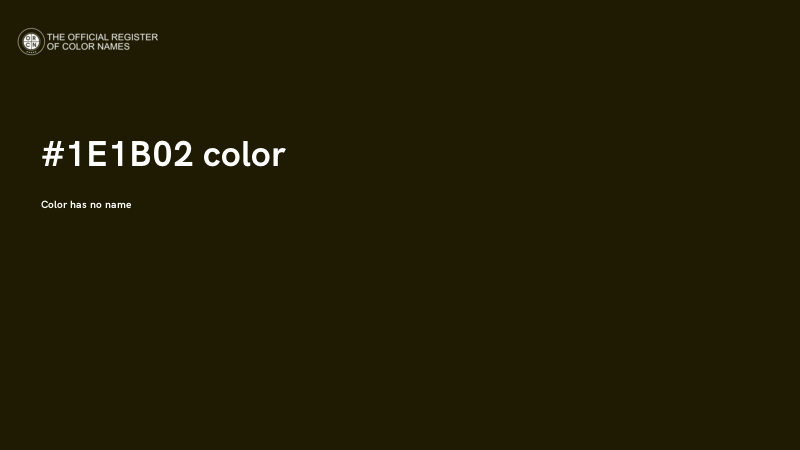 #1E1B02 color image