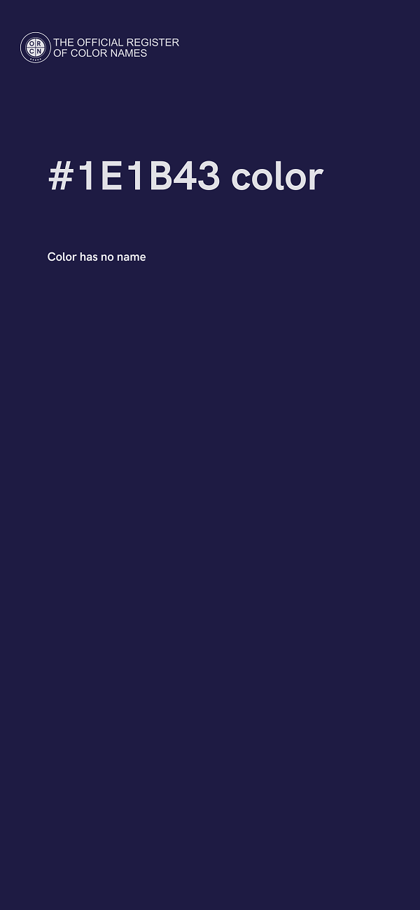 #1E1B43 color image