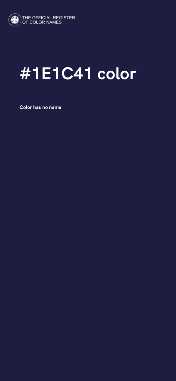 #1E1C41 color image