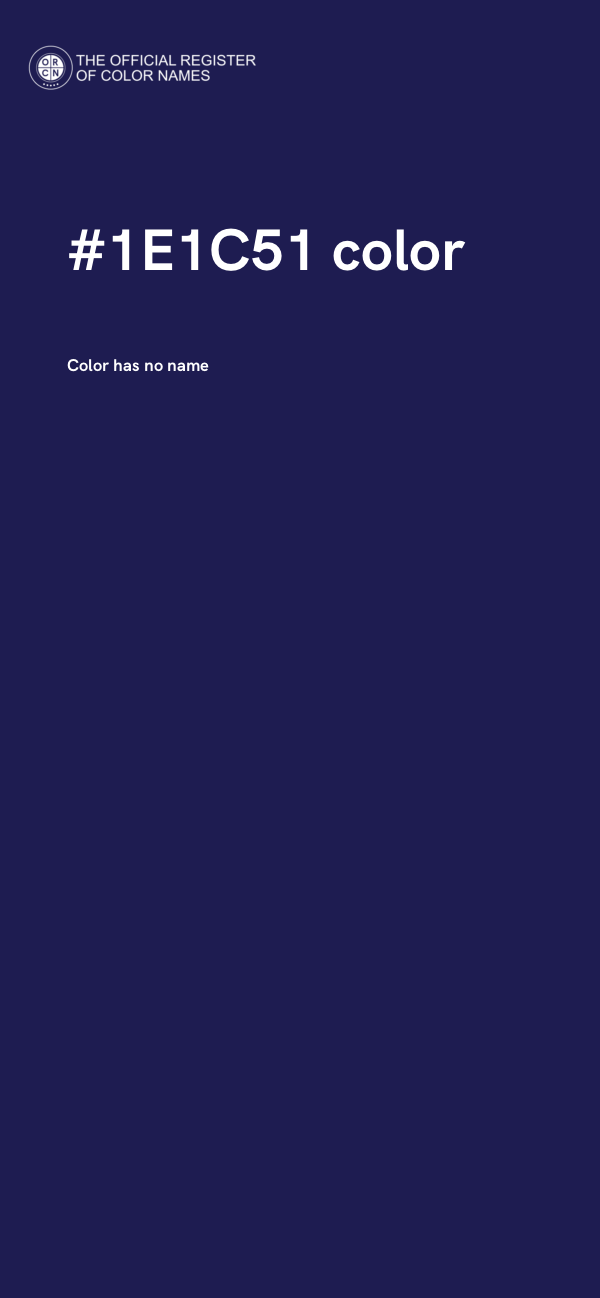 #1E1C51 color image