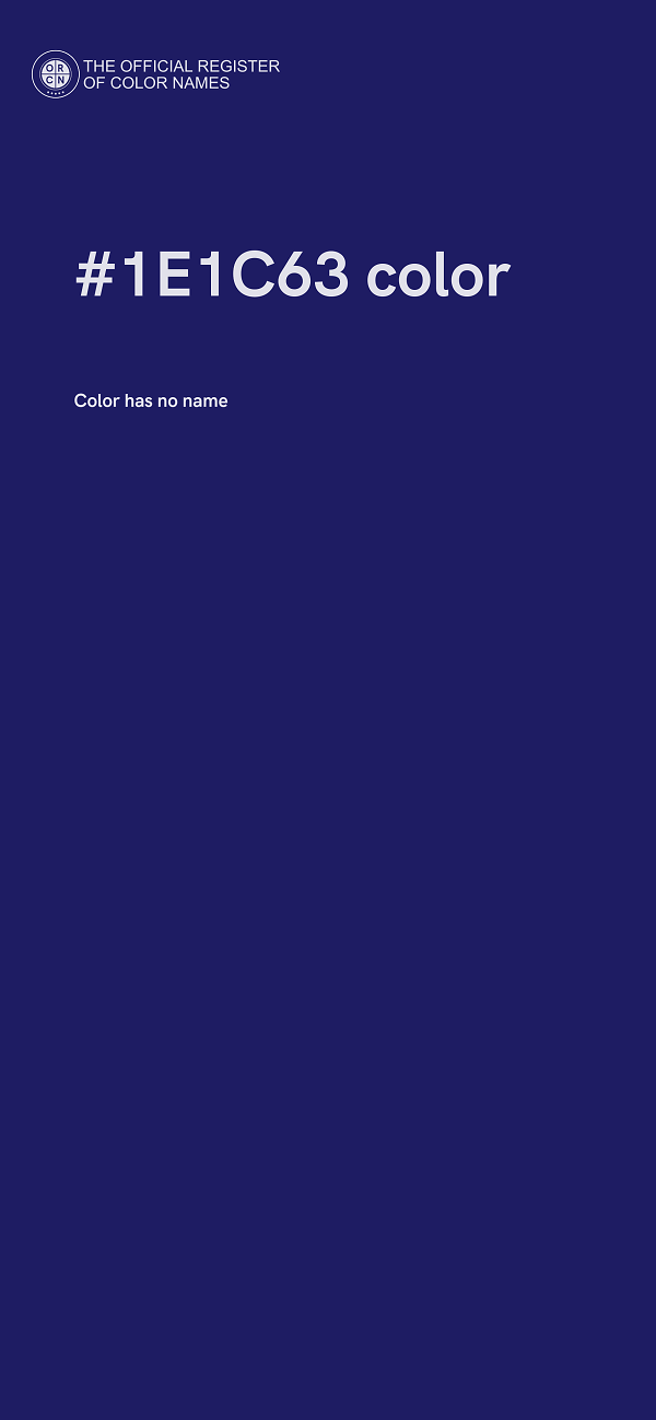 #1E1C63 color image