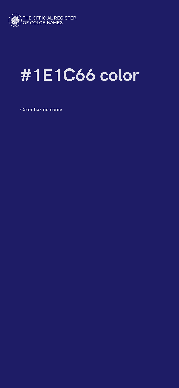 #1E1C66 color image
